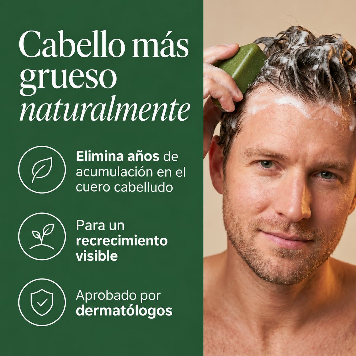 Naori™ — Barra Coreana para Revitalizar el Cuero Cabelludo y Fortalecer el Cabello